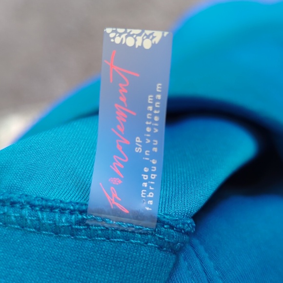 Free People Movement Blue Pick Up The Pace Pullover - Picture 5 of 8